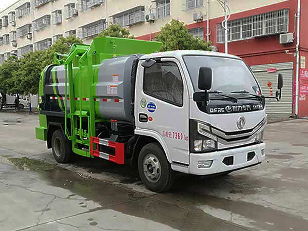 國六東風小多利卡餐廚垃圾車