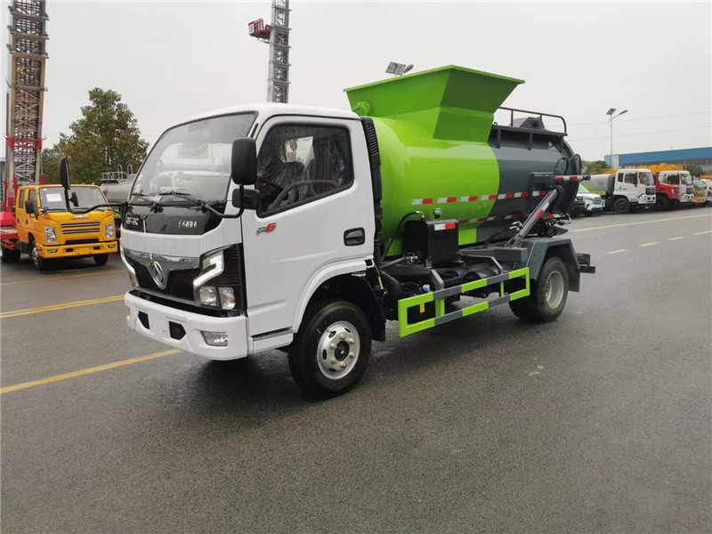 藍牌東風圓罐5方餐廚垃圾車