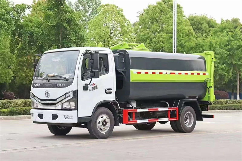 國六東風(fēng)藍?牌自裝?卸垃?圾車